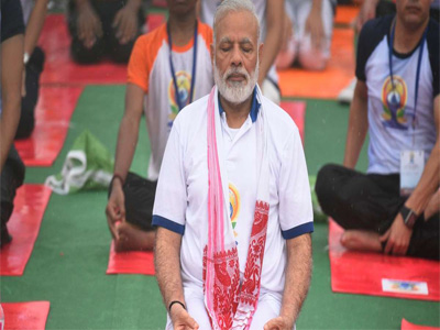 ‘Yoga above everything’: PM Modi at mega event in Ranchi; watch
