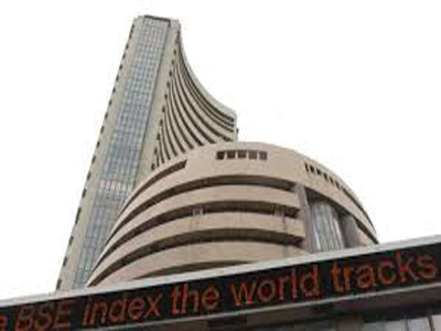 Sensex falls over 450 points, Nifty tests 8250 levels; rupee at fresh two-year low