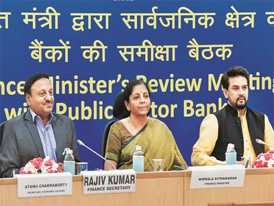 FM Nirmala Sitharaman announced loan 'mela' despite banks' reluctance
