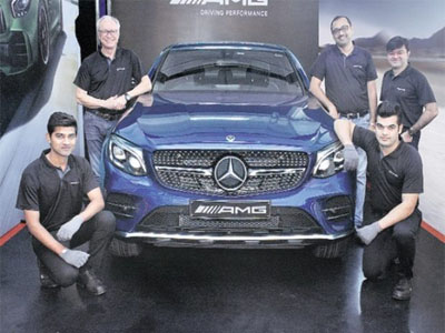 Mercedes does a first, inaugurates dedicated AMG Services Bay in Pune