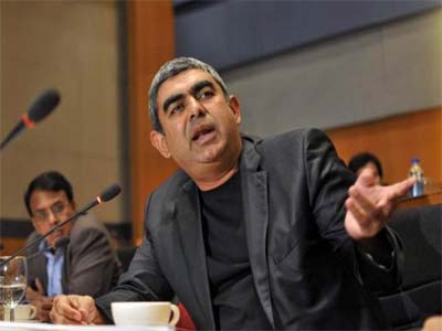 In Vishal Sikka’s first year at Infosys, key execs laugh all the way to the bank