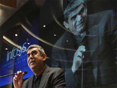 Infosys CEO Vishal Sikka allays H1B visa fears, says Indian IT not overly dependent on it