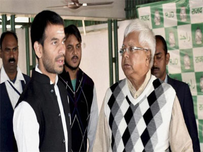 BPCL takes back petrol pump from Lalu Prasad’s son Tej Pratap Yadav