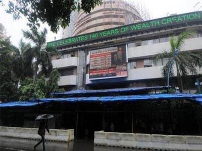 Sensex tanks 448 points on global sell-off, falling rupee