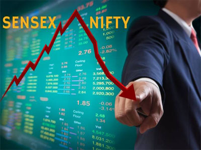 Sensex slips 420 points, Nifty below 10,000 level: 5 points you should know
