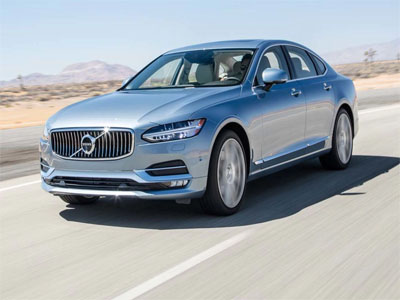 Volvo S90 Ambience Concept: A three-seat saloon that connects to three senses including smell!