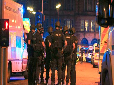 19 killed, 50 injured in suspected suicide attack at concert; Islamic State supporters celebrate online