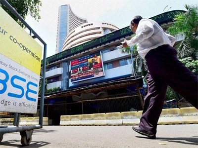 Sensex falls 85 pts due to profit booking