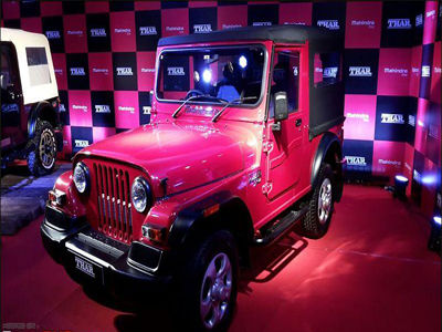 Mahindra & Mahindra launches an all new Thar at Rs 8.03 lakh