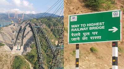 India to complete construction of highest railway bridge in Jammu and Kashmir by August 2022