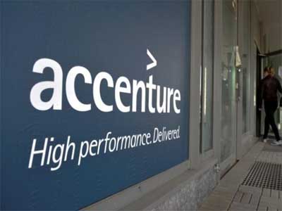 Accenture’s full-year profit forecast disappoints, shares fall