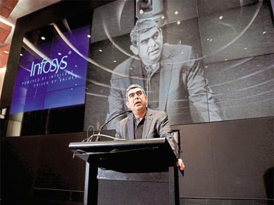 Infosys CEO Vishal Sikka now as highly paid as Cognizant’s Francisco D’Souza
