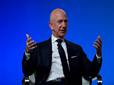 Jeff Bezos to lose his crown as world's richest after Amazon shares tumble