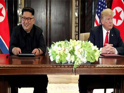 Trump happy if N.Korea doesn’t test weapons; peace deal a possibility