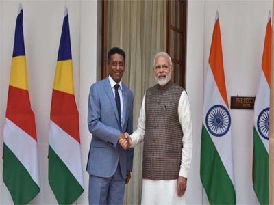 India, Seychelles agree to work together on project to develop naval base