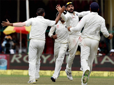 India wins their 500th Test match, take 1-0 lead against New Zealand