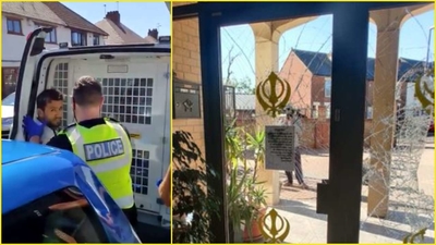 Pakistani-origin man arrested for vandalising gurudwara in England's Derby