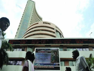 Sensex surges over 400 points; bank stocks rally