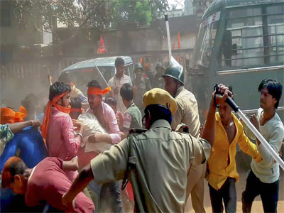 Ram Navami violence in Bengal: 3 dead; BJP state president Dilip Ghosh booked for defying weapon ban