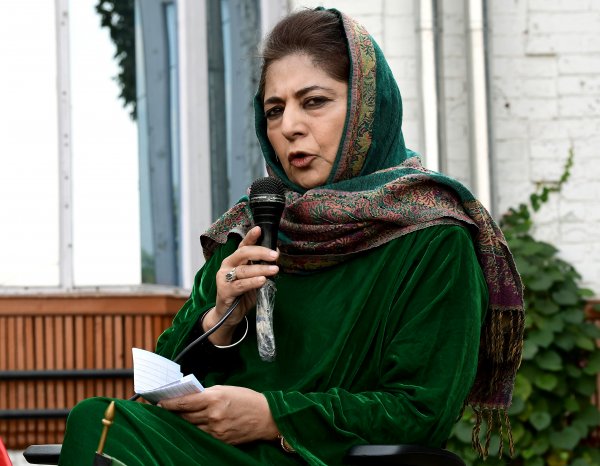 Mehbooba Mufti should go to Pakistan with family: Gujarat Deputy CM