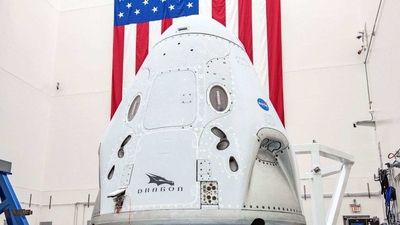 NASA postpones launch of historic SpaceX mission minutes before blastoff citing thunderstorms
