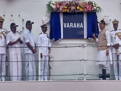 L&T builds coast guard ship 'Varaha', its 51st offshore patrol vessel