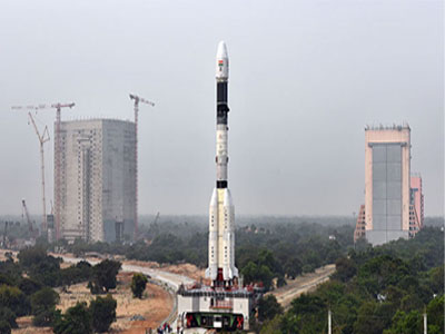 Isro's GSLV-F08 carrying GSAT-6A communication satellite blasts off