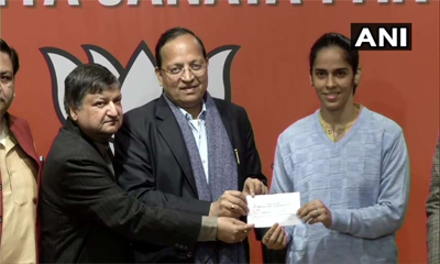 Badminton star and Olympic medallist Saina Nehwal joins BJP today