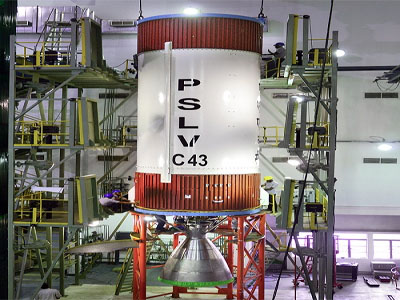 ISRO's PSLV-C43 lifts off with HysIS and 30 foreign satellites