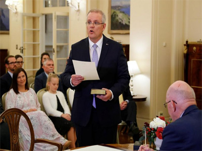 2019 Australia election: Scott Morrison sworn in as prime minister