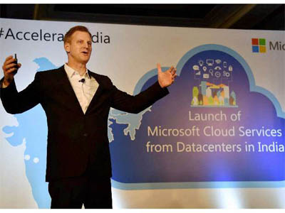 Microsoft launches services from 3 data centres in India
