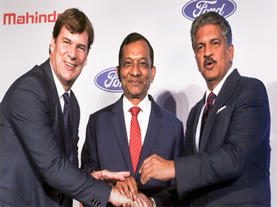 Ford cedes control to Mahindra