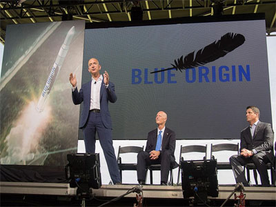 Amazon founder Jeff Bezos throws cash, engineers at rocket program as space race accelerates