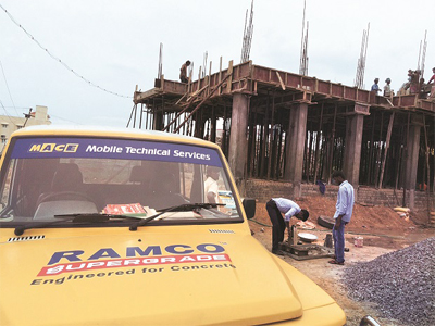 Ramco Cements consolidated revenue rose to Rs 1,332 crore in Sep quarter