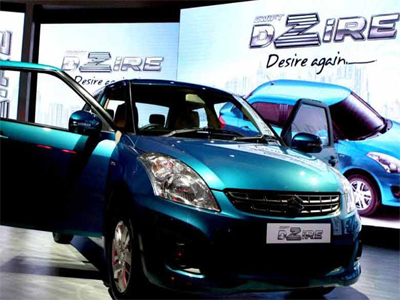 Maruti DZire crosses 10 lakh sales mark in India