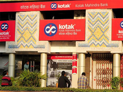Kotak Mahindra shares down nearly 5% as Q1 net profit falls
