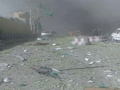 Explosion, firing near Iraqi Embassy in Kabul; ISIS claims responsibility