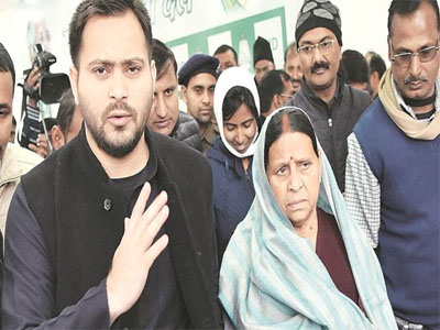 IRCTC land scam case: Delhi court grants bail to Rabri Devi, Tejashwi Yadav