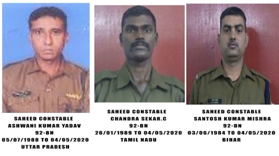 Three CRPF personnel martyred in terrorist attack in J&K's Kupwara