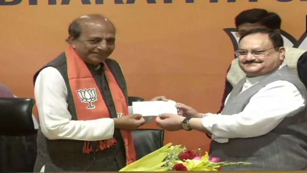 Former TMC MP Dinesh Trivedi joins BJP ahead of Bengal polls