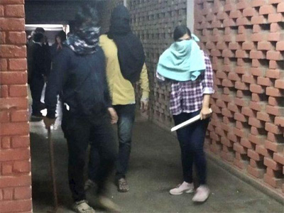 Delhi Police registers FIR against unidentified people for JNU violence