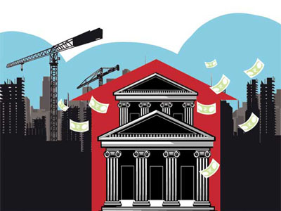 ICICI bank and Union bank benefit from construction sector package