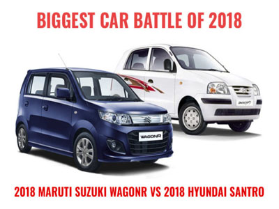 Biggest car battle of 2018: New Hyundai Santro vs New Maruti Suzuki Wagon R