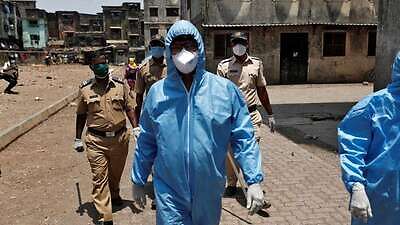 With single-day spike of 61,537 cases, India's COVID tally approaches 21 lakh