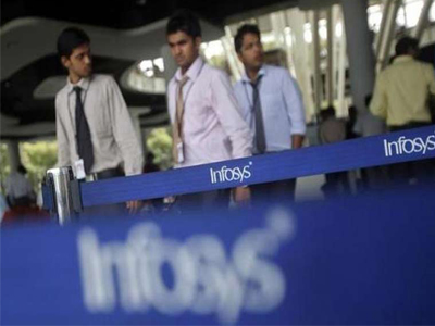 Infosys shares gain over 3% after being cleared in US visa violation case