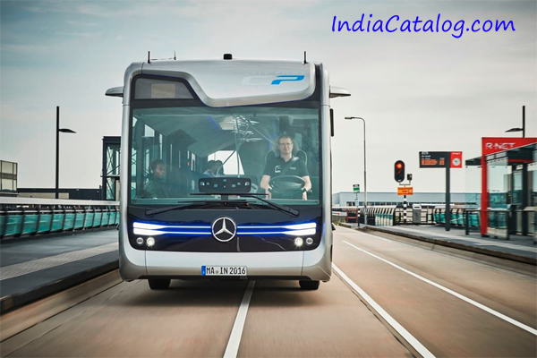 Self-Driving Mercedes-Benz Bus