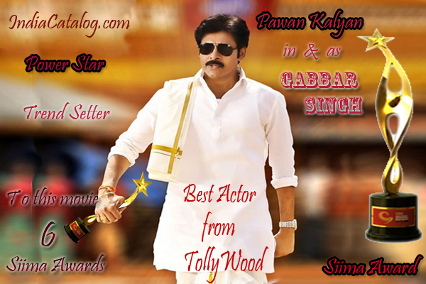 Best Actor-PawanKalyan Gabbar Singh