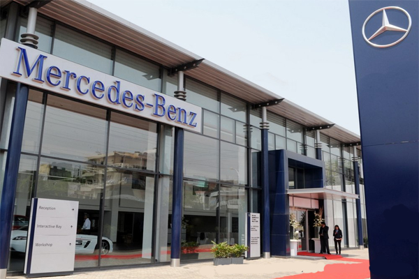 Mercedes benz head office in india